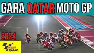 GARA MOTOGP GP QATAR 2024 BAGNAIA CONTROLLA PODIO MARTIN OGGI skysports motogp [upl. by Saw742]