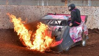 Crazy Dirt Track Racing Crash Compilation [upl. by Tager]