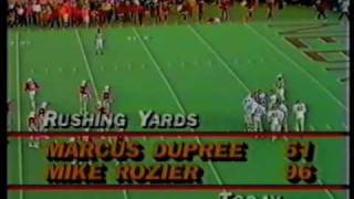 Marcus Dupree v Nebraska 1982 [upl. by Brown214]