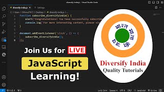 Live JavaScript Tutorials for Beginners in Marathi [upl. by Annahahs]