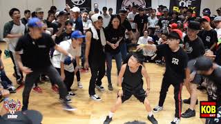 KIDS BEST 8 ③｜Baby Street Beast vs Child Twiggz｜EBS JAPAN 2018｜20180805 [upl. by Aynekal]