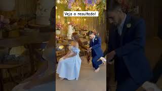 voto noiva casamento wedding penteados hair bride noivos fé cortedecabelo shortsvideo [upl. by Aseeram]