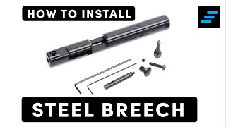 How to Install Crosman Steel Breech  Instructions Guide  Crosman 2240 2250b [upl. by Aivilo578]