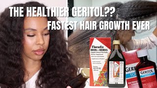 Floradix vs Geritol Fast Results for Hair Growth [upl. by Havens]