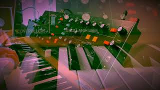 Ambient Skies  ambient sounds with the Behringer Poly D and Zoom MS70CDR multi effect pedal [upl. by Elirpa]