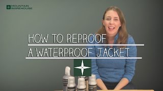 How to Reproof a Waterproof Jacket [upl. by Ecirtnom]