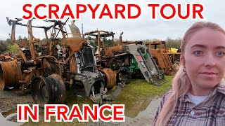 SCRAPYARD TOUR IN RURAL FRANCE [upl. by Abigail]