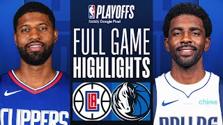 4 CLIPPERS at 5 MAVERICKS  FULL GAME 6 HIGHLIGHTS  May 3 2024 [upl. by Nnarual234]