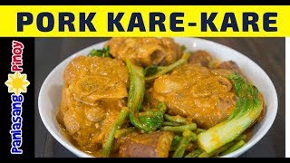 Pork Kare kare Recipe  Pata Kare  Easy Filipino Kare Kare Panlasang Pinoy [upl. by Lorraine622]