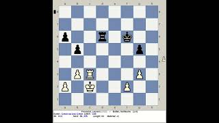 Fressinet Laurent vs Ballan Guillaume  Creon Chess Open 2nd 1997 France [upl. by Nairadal]