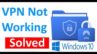 Fix VPN not working in Windows 10 11 [upl. by Marci]