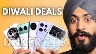 Top Smartphone Deals Under ₹20000 In Diwali Sale 2024 [upl. by Lundeen]