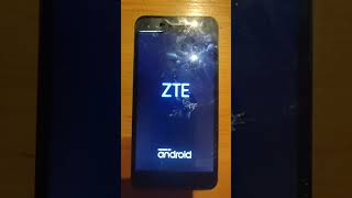 ZTE Blade A602 startupshutdown [upl. by Ariaes]