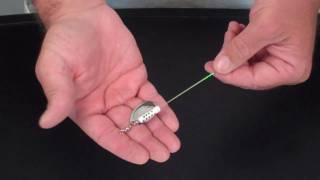 Instructions  How to make your own in line spinner fishing lures [upl. by Nniroc342]