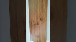 Teak wood grains work on gypsum ceiling [upl. by Nireves]