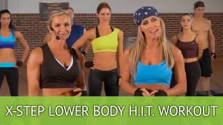 Lower Body HIT Workout using Brenda DyGrafs XStep WorkStation [upl. by Malcolm]