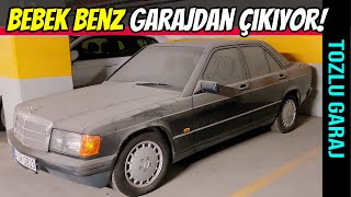 TOZLU GARAJ  Mercedes 190 W201  Yıllar Sonra İlk Marş İlk Bakım [upl. by Beach]