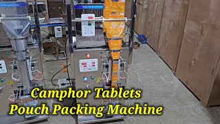 Camphor Tablets Packing Machine  Camphor Packing Machine  Kapoor Packing Machine  FZL135 [upl. by Akcimahs]