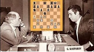 Tal’s unbelievable Queen sacrifice leaves Kasparov absolutely gobsmacked [upl. by Stoeber]