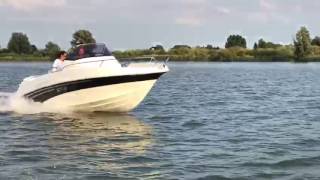 Prins 580 Sundeck with 115 PK Evinrude [upl. by Htrahddis116]