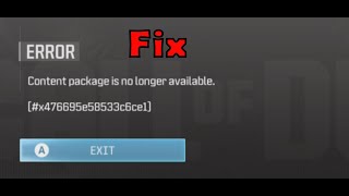 Fix Black Ops 6 Error Content Package Is No Longer Available On Xbox [upl. by Yuht]