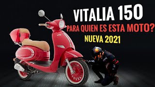 VITALIA 150 nueva ITALIKA 2021 PARA QUE PUBLICO ES ESTA MOTO  LIBRE MOTOVIAJE [upl. by Procto]