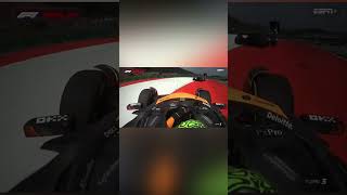 Max Verstappen and Lando Norris collision at the AustrianGP 😱 [upl. by Armand]