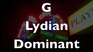 Lydian Dominant Scale  Groove Jam Backing Track [upl. by Cart]