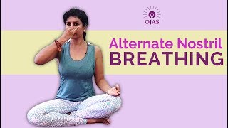 Alternate Nostril Breathing Technique and Benefits  Nadi Shuddhi Pranayam for Anxiety and stress [upl. by Ardeth]