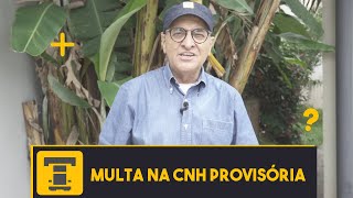 Multa na CNH provisória [upl. by Marlene]