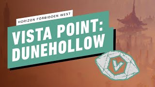 Horizon Forbidden West Gameplay Walkthrough  Vista Point Dunehollow Solution [upl. by Cyrie168]