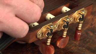 Restringing Your Classical Guitar [upl. by Naquin932]