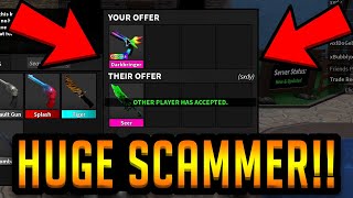 EXPOSING SCAMMERS IN ROBLOX MURDER MYSTERY 2 PART 2 SOCIAL EXPERIMENT [upl. by Rogerson]