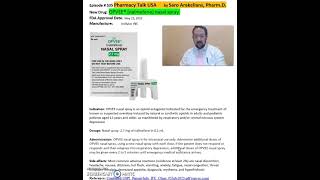 OPVEE® nalmefene nasal spray  opioid antagonist [upl. by Hollie504]