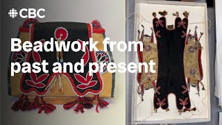 Old Métis saddle meets modern beadwork in Switzerland [upl. by Dielle]