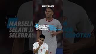 Selebrasi tengil marselini ferdinan sepakbola [upl. by Eedebez]