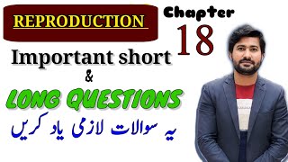 Reproduction chapter 18 Important short and long question  Class 12 biology [upl. by Henn320]