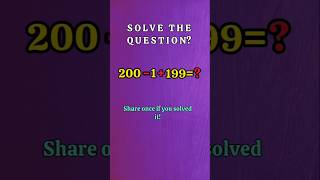 Solve the question maths solveit shorts [upl. by Ilehs424]