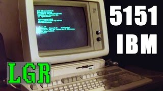 LGR Oddware  IBM 5151 Monitor with MDA amp Hercules Graphics [upl. by Nigrom133]