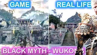 36 Real Life Locations of Black Myth  Wukong that can be visited all in Shanxi Province [upl. by Norrek]