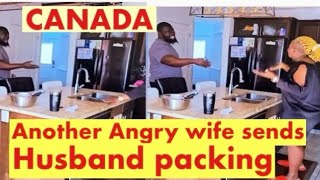 CANADA Another angry wife sends husband packing🥹😞 [upl. by Otrebire482]