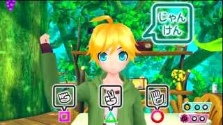 【Project DIVA F 2nd】 Len Room  King of the Jungle [upl. by Esnofla]