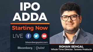 IPO Adda With Tarsons Products Rohan Sehgal [upl. by Ynabe]