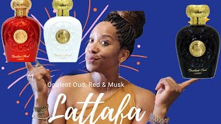 Lattafa Opulent Musk Opulent Red amp Opulent Oud [upl. by Hseham]