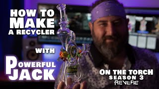 How To Blow Glass Recycler Pipe  On the Torch SEASON 3 Ep 3 [upl. by Odlawso]