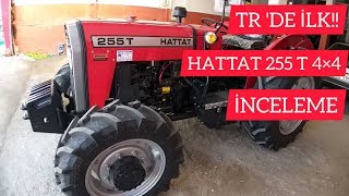 TR DE Ä°LK  YENÄ° HATTAT 255T 4Ã—4 Ä°NCELEME  Fabrikadan Yeni Geldi [upl. by Dranyer]