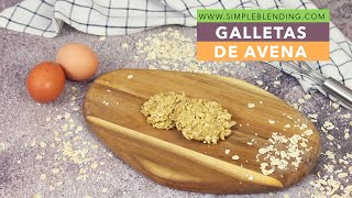 GALLETAS DE AVENA EN 1 MINUTO EN EL MICROONDAS  Receta rápida de galletas de avena en el microondas [upl. by Iznekcam]