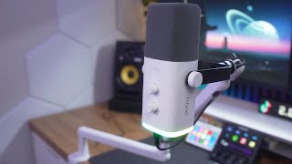 FiFine AmpliGame AM8 USBXLR Mic Detailed Review Pros Cons amp Comparison [upl. by Niboc]