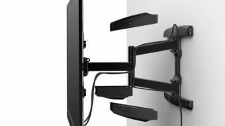 loctek PSW842L3 Super Slim Articulating TV Wall Mount [upl. by Ynneh]