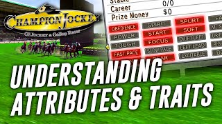 Horse Attributes amp Traits Tutorial Champion Jockey G1 Jockey amp Gallop Racer [upl. by Frech]